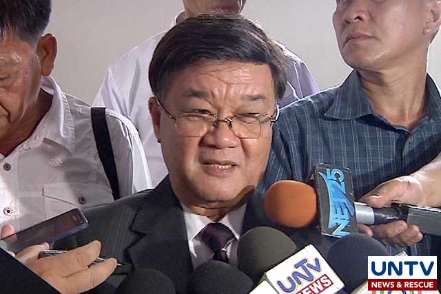 DOJ Secretary Vitaliano Aguirre. PHOTO by UNTV/Google