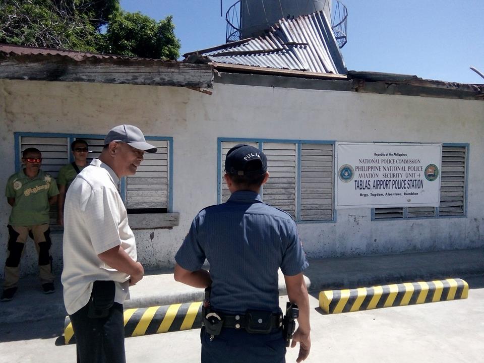 Photo Courtesy: Tablas Airport Police Station