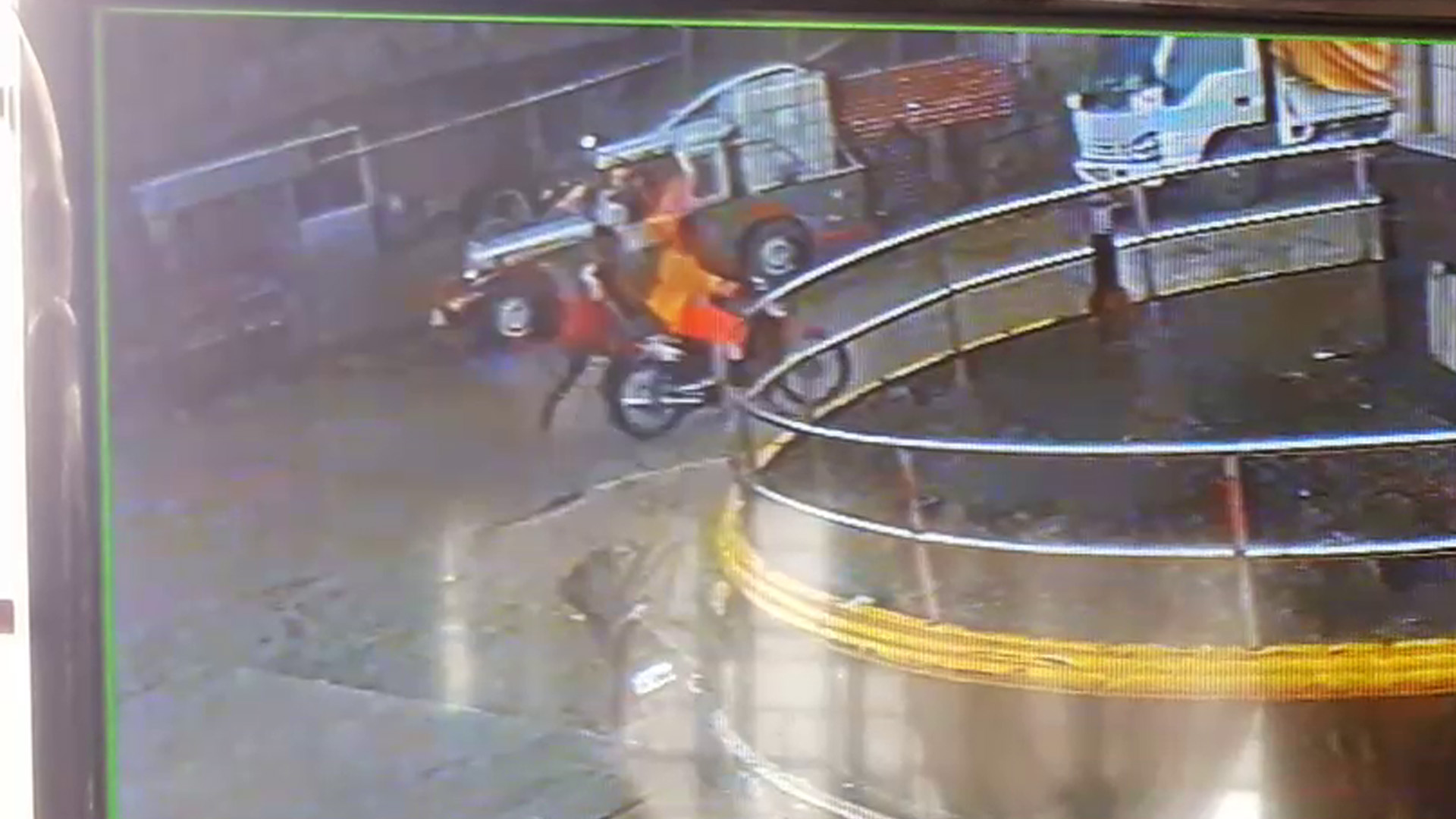 ScreenGrab from CCTV of Barangay Batiano