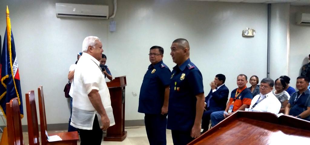 Turn-over of Command Ceremony ng Puerto Princesa City Police Office (PPCPO). (Larawan ni Leila B. Dagot/PIA/Palawan)  