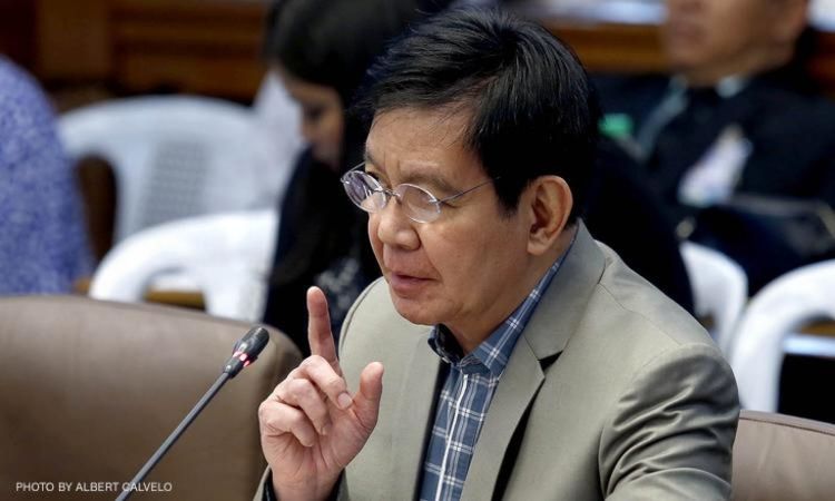 Senator Ping Lacson | Photo by Albert Calvelo /CNN