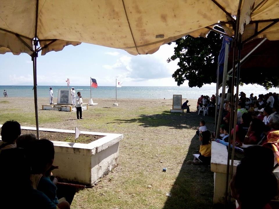 Ginunita kahapon, October 24, sa Alcantara, Romblon ang Battle of the Sibuyan Sea. (Ken Tapat/RNN)