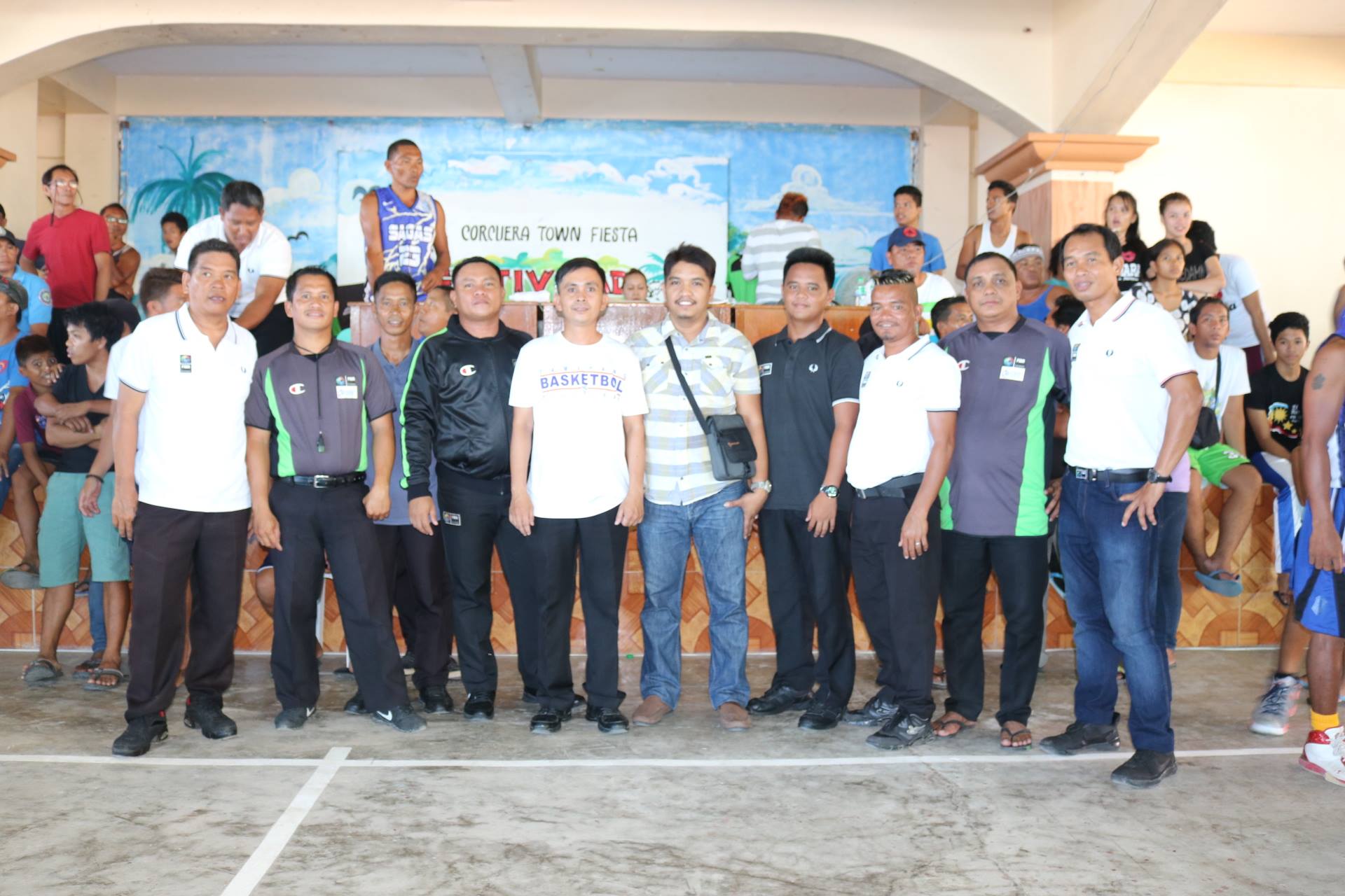SBP-RoRCA during the inter-barangay basketball tournament in Corcuera. (Lyle Formilleza, RNN)